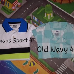 Boys 4t shirts